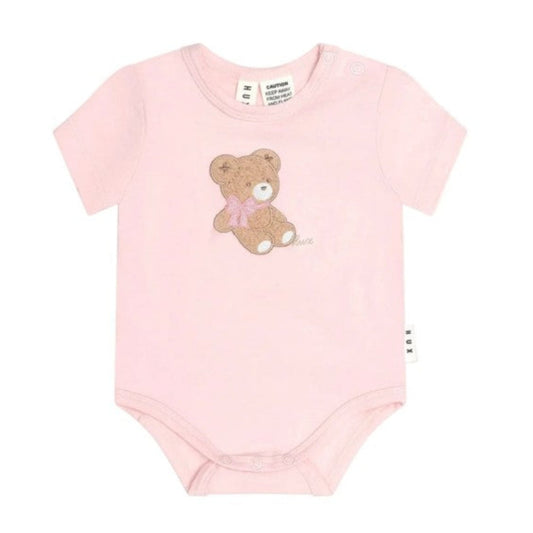 Huxbaby Bow Huxette Short Sleeve Bodysuit