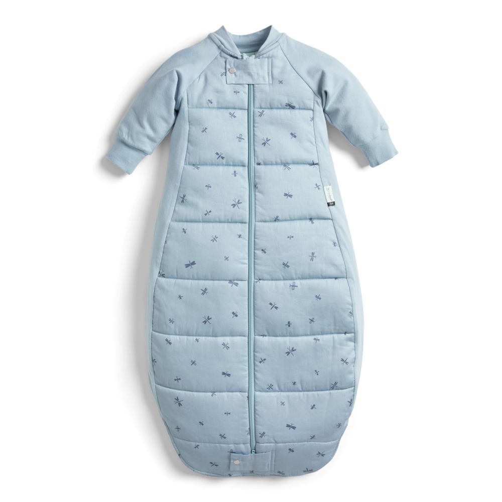 ErgoPouch Premium Sleeping Bag 3.5 Tog Long Sleeve - Dragonflies