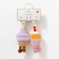 Living Textiles Stroller Toy 2pk Mini Market - Ice Cream and Cupcake