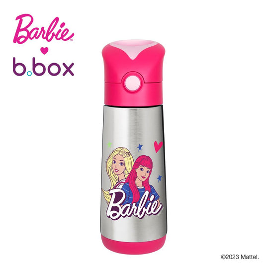 B.Box SS Insulated Drink Bottle 500 ml - Mattel Barbie