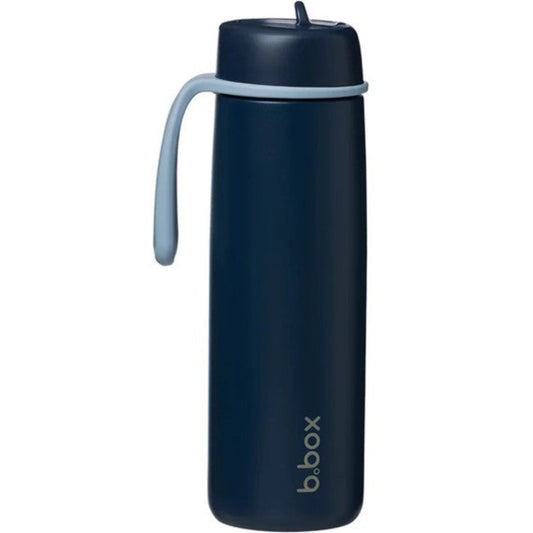 B.Box Insulated Flip Top Drink Bottle 690 ml - Midnight