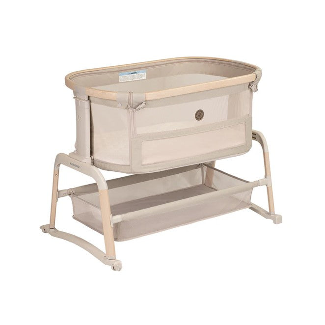 Maxi Cosi Iora Air Bedside Co-Sleeper - Classic Oat V26