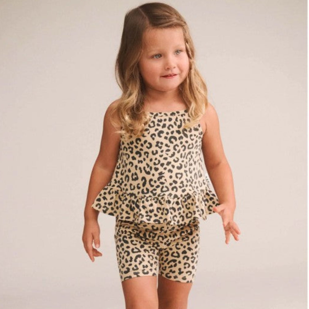 Huxbaby Leopard Bike Short