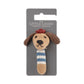 Little Linen Crochet Rattle - Boris the Barklife Dog