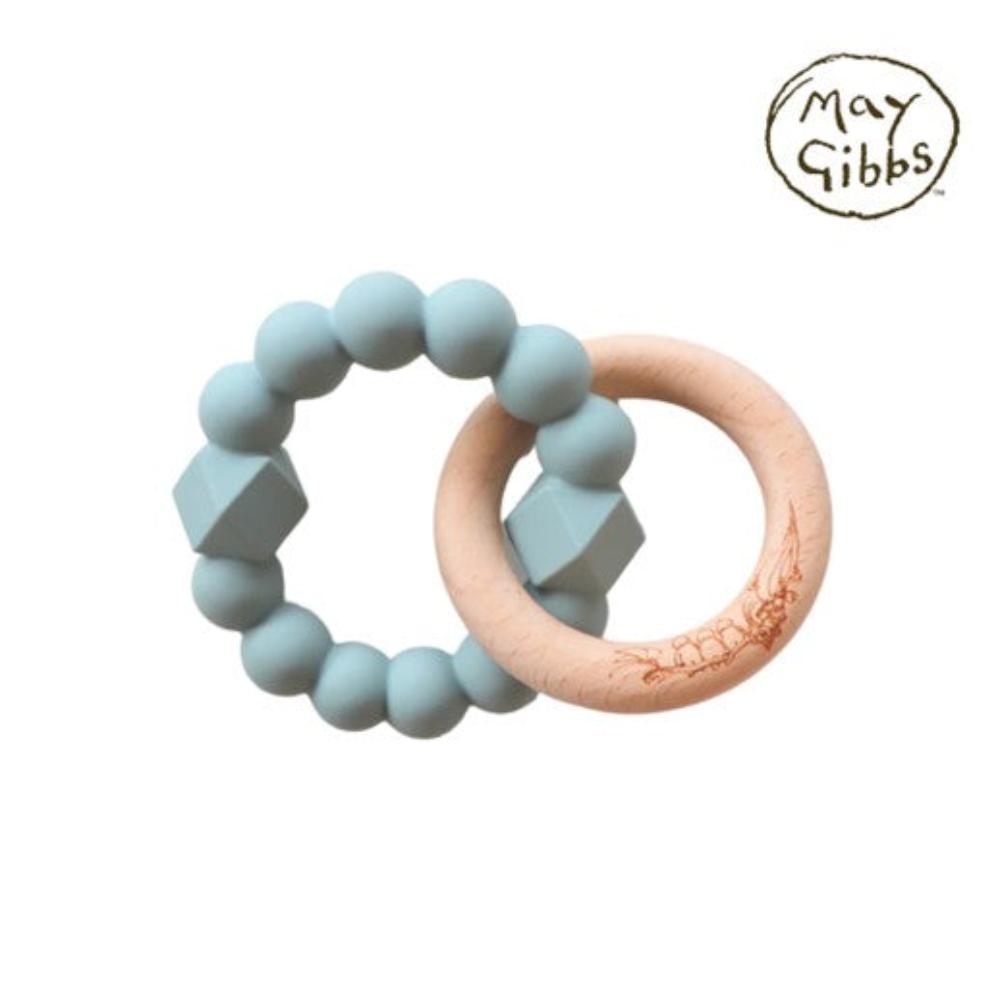 Jellystone May Gibbs Moon Teether - Sage