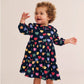 Huxbaby Multi Hearts Cord Dress