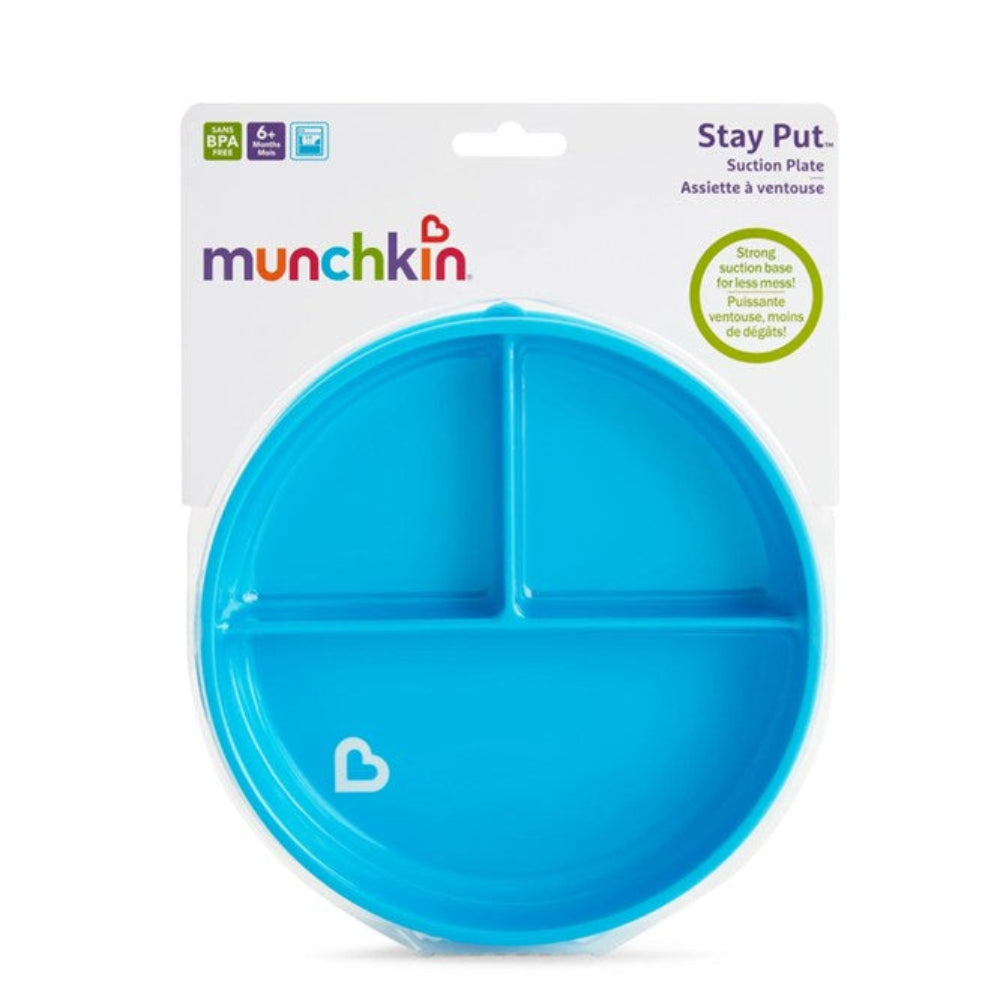 Munchkin Stay Put Divided Suction Plate