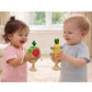 Kaper Kidz Wooden Fruit Musical Set - Watermelon and Pineapple
