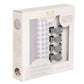 All4Ella 2 Pack Muslin Wraps & 4 Pegs - Gingham Grey