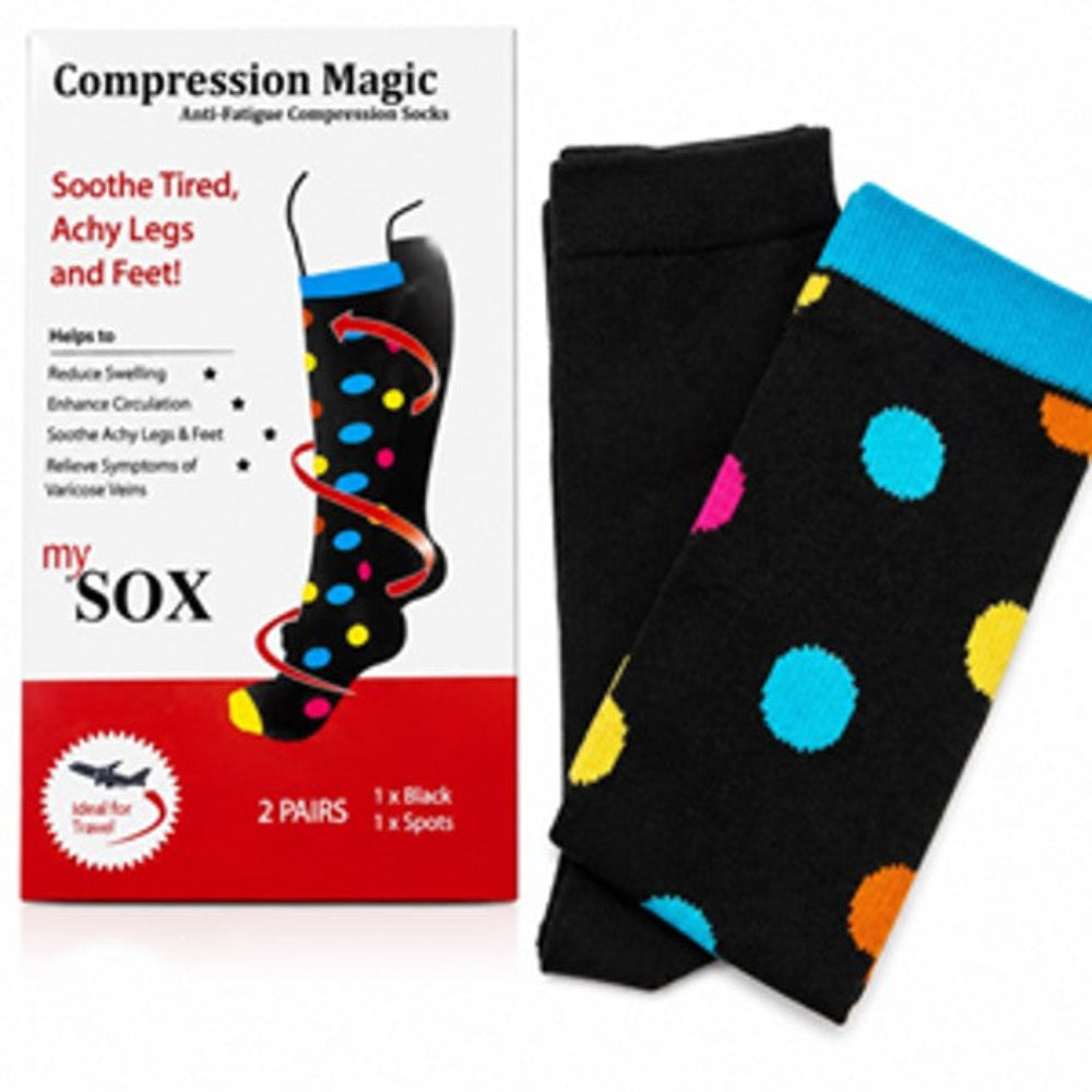 my SOX Compression Socks - 2 pk