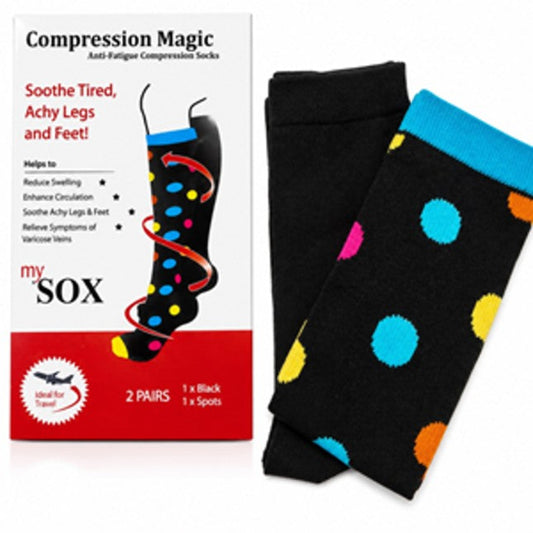 my SOX Compression Socks - 2 pk