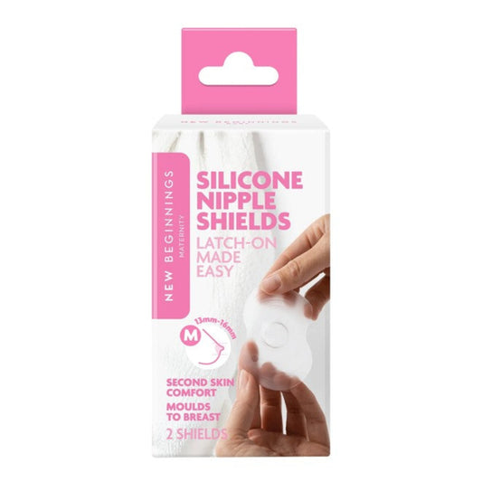 New Beginnings Nipple Shields Second Skin - 2pk - Med