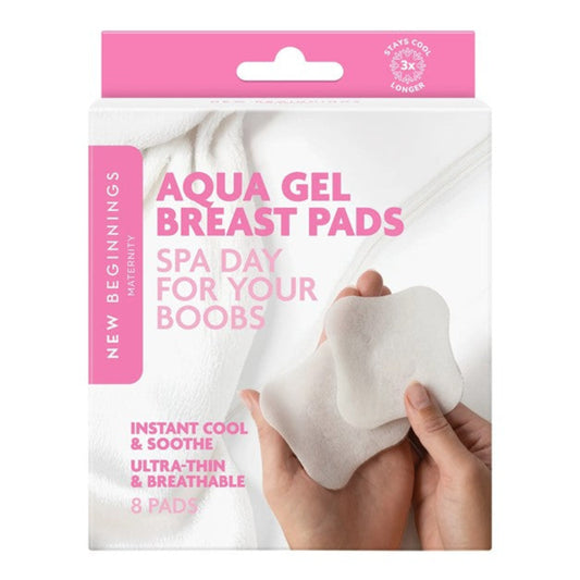 New Beginnings Aqua Gel Breast Pads 8 pk