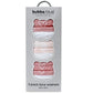 Bubba Blue Nordic Wash Cloths Dusty Berry/Rose 3 pk