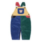 Huxbaby Colour Block Cord Overalls - Multi