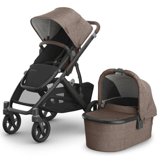 UPPAbaby VISTA V3 with Bassinet - Mocha Melange - Owen