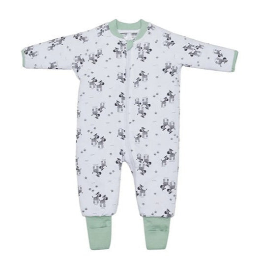 Snugtime Footless Padded Blanket Sleeper - 2.0 Tog - Zebra