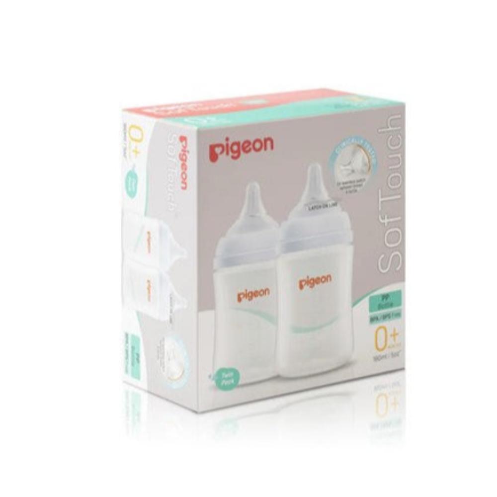 Pigeon SofTouch III Bottle PP 160ml - Twin Pack