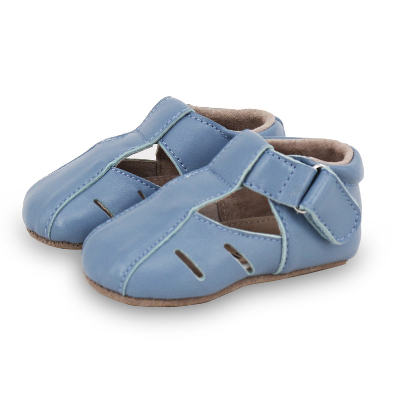 Skeanie Pre-walker Dakota Leather Shoes Blue