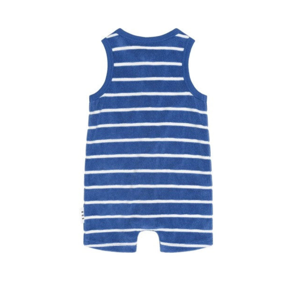Huxbaby Nautical Peekaboo Hux Towelling Romper
