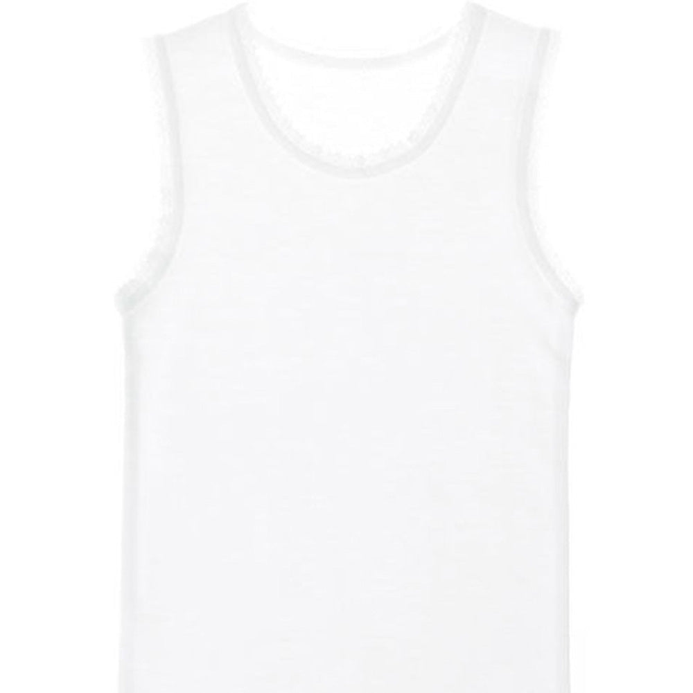 Marquise Singlets 3 Pk White/Pink