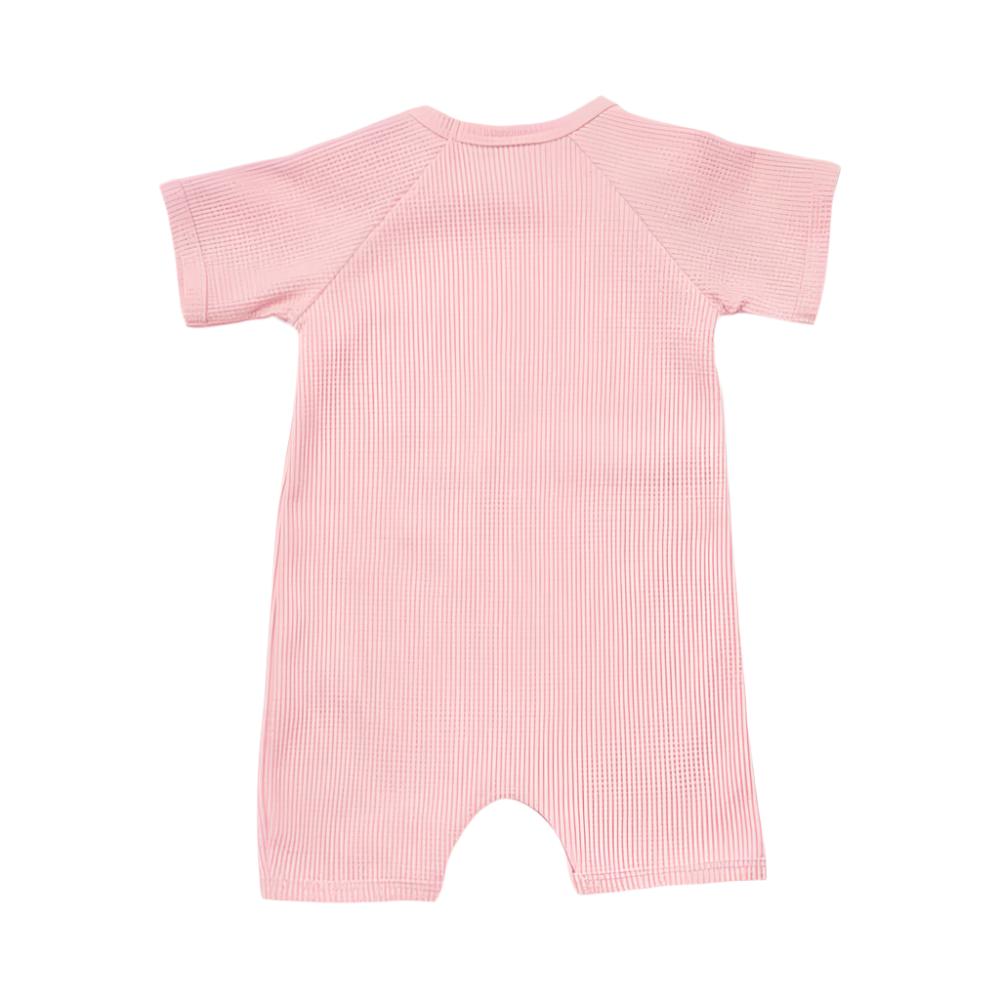 Walnut Quinn Romper - Baby Pink