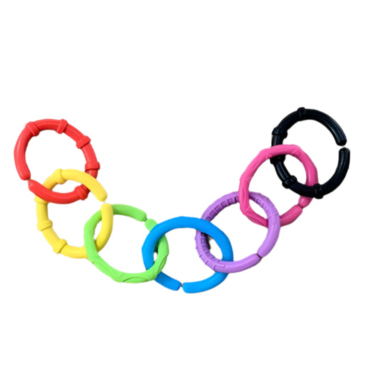 Re Play Teether Links - Rainbow 7