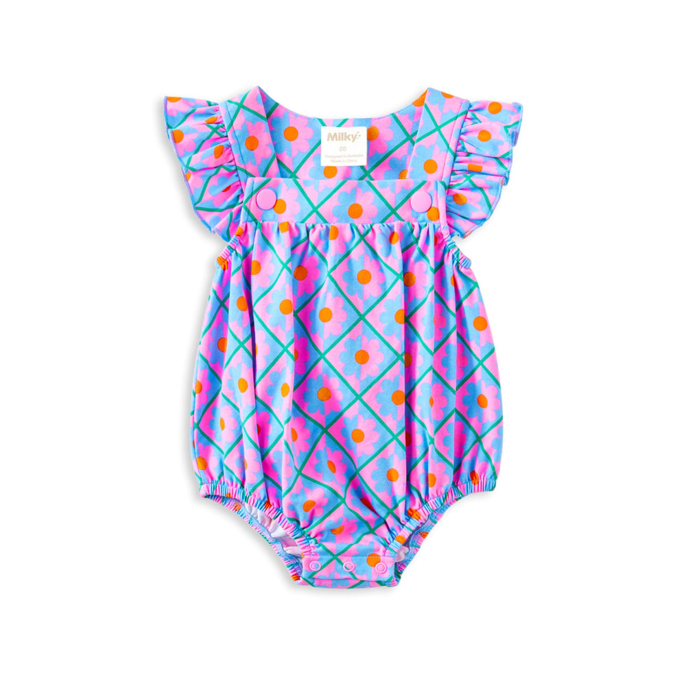 Milky Clothing Retro Pop Playsuit