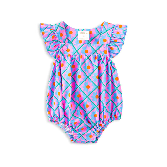 Milky Clothing Retro Pop Playsuit