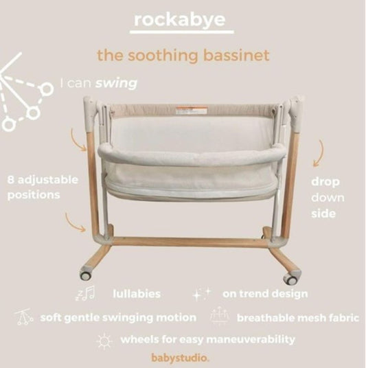 Baby Studio Rockabye - The Soothing Bassinet