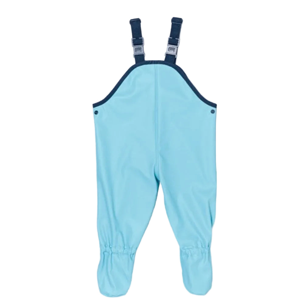 Rainkoat Overall Crawlers - Aqua Blue