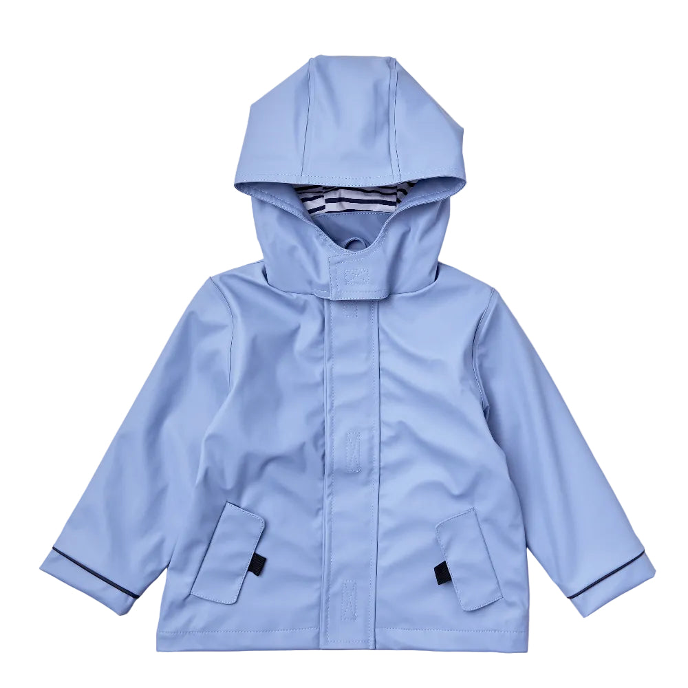 Rainkoat Stripy Sailor Jacket -Storm Blue