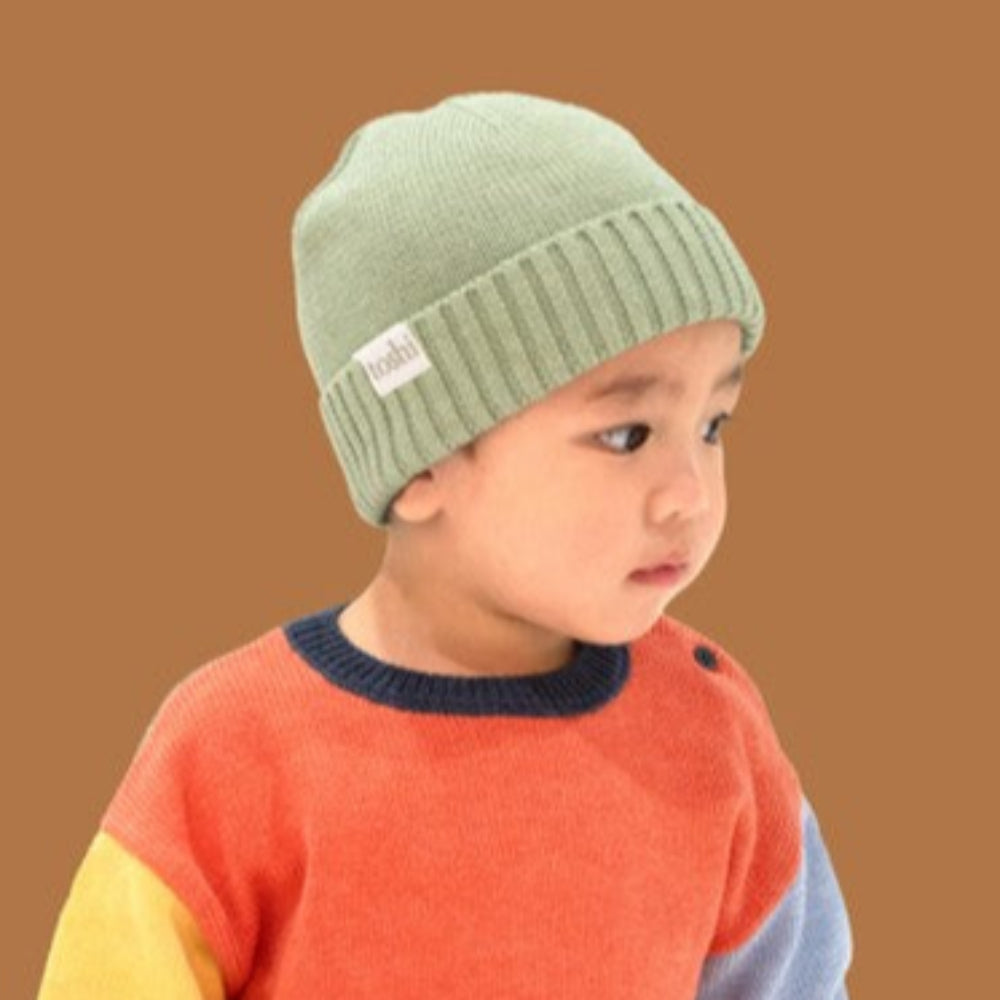 Toshi Organic Beanie Rover - Matcha