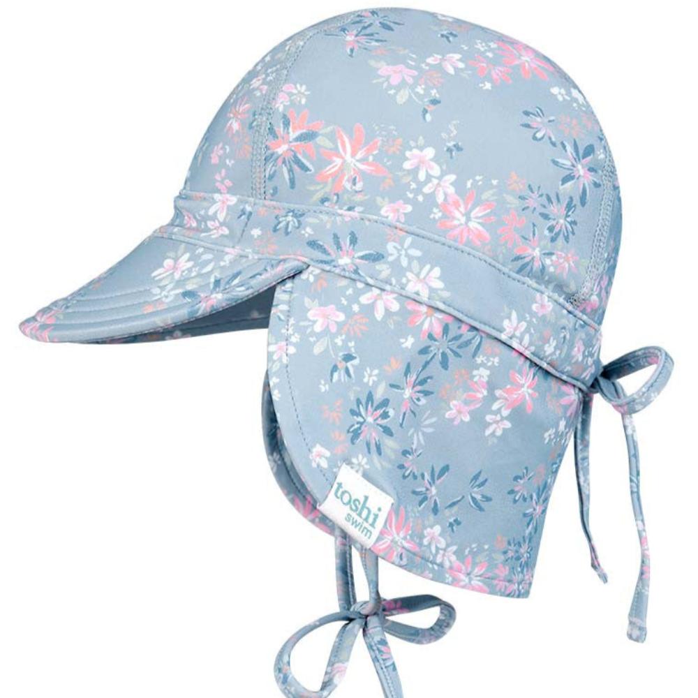 Toshi Swim Baby Flap Cap Classic - Athena Dusk