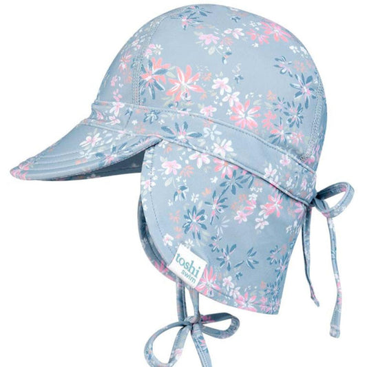 Toshi Swim Baby Flap Cap Classic - Athena Dusk