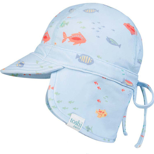 Toshi Swim Baby Flap Cap Classic - Reef