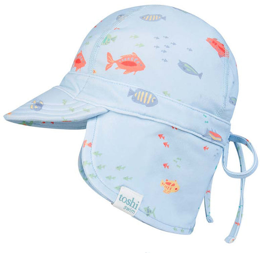 Toshi Swim Baby Flap Cap Classic - Reef