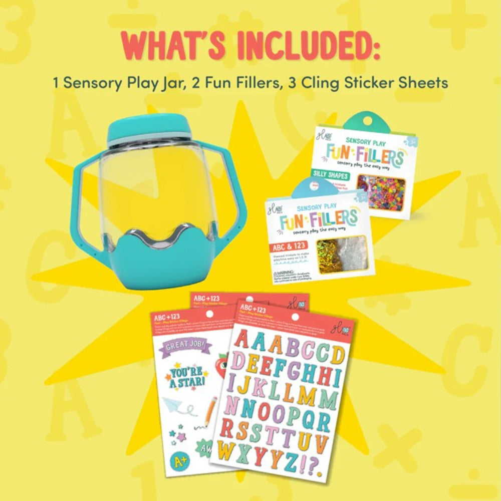 Glo Pals DIY Sensory Jar Gift Set - ABC