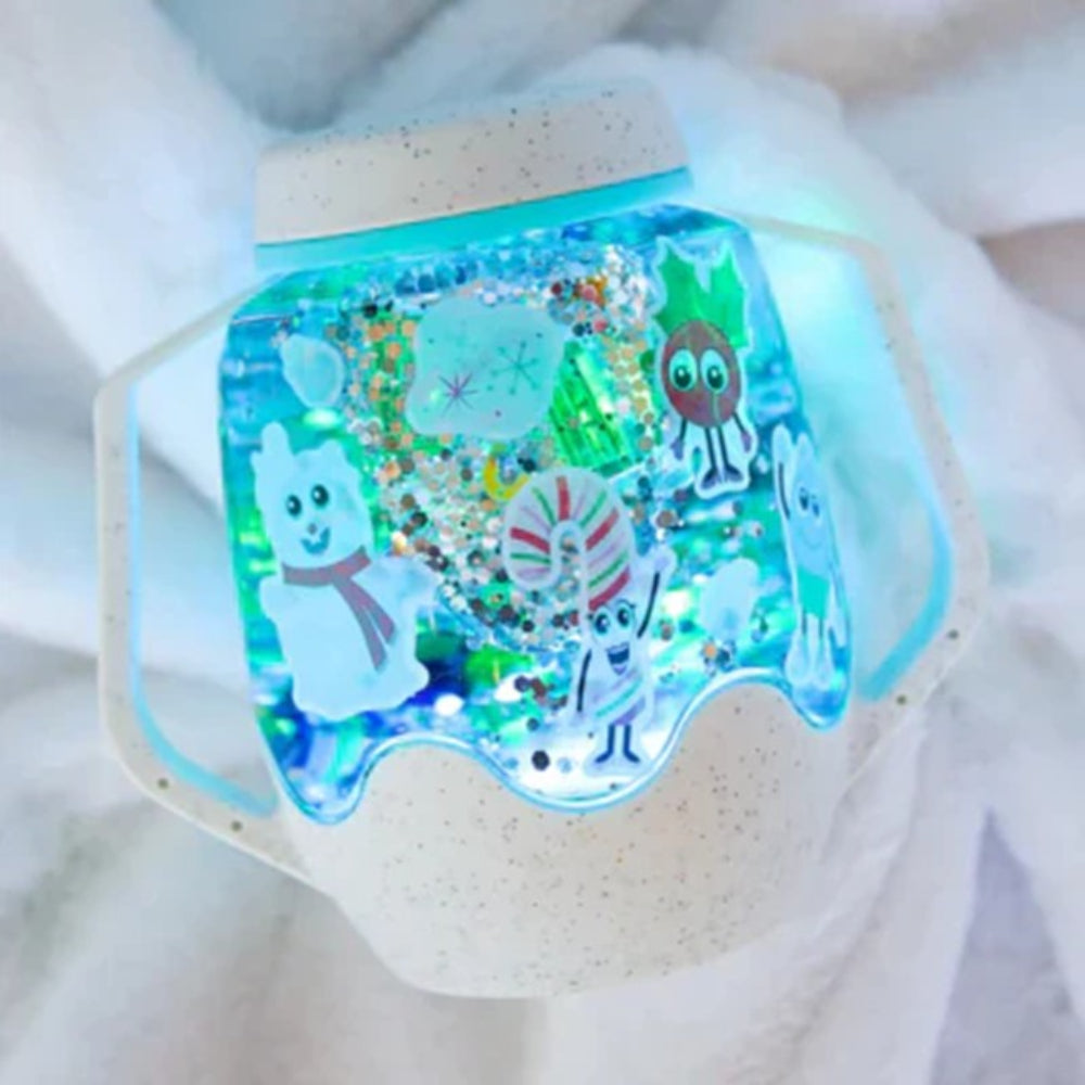 Glo Pals DIY Sensory Jar Gift Set - Sensory Snow Globe