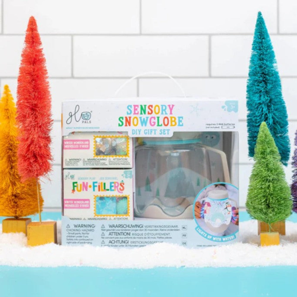 Glo Pals DIY Sensory Jar Gift Set - Sensory Snow Globe