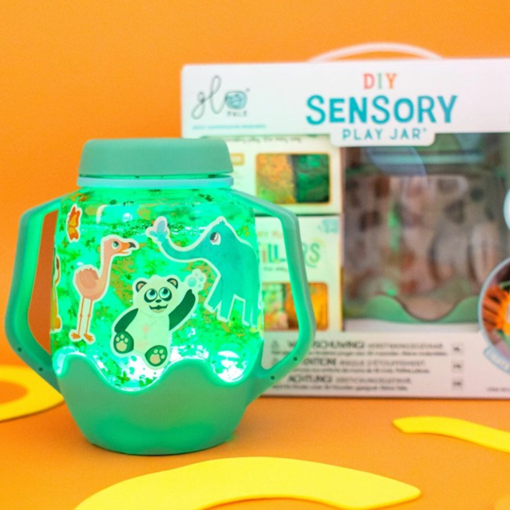 Glo Pals DIY Sensory Jar Gift Set - Zoo