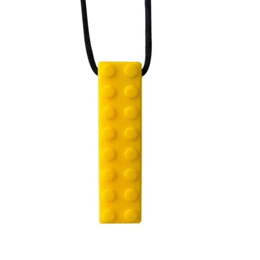 Sensory Safari Sensory Necklace Block - Yellow