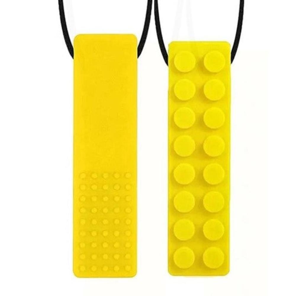 Sensory Safari Sensory Necklace Block - Yellow