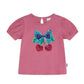 Huxbaby Sequin Cherry Festive Short Sleeve Tee