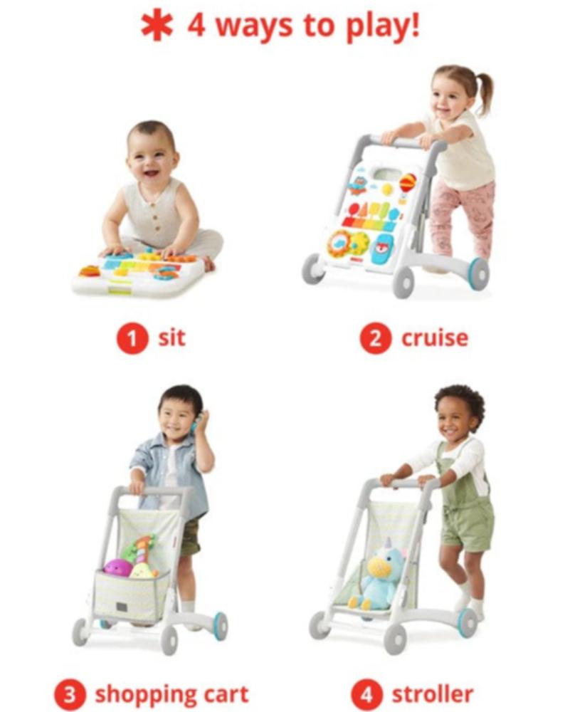 Skip Hop Explore and More Grow Along 4-in-1 Activity Walker