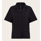 Boody Goodnight Short Sleeve Sleep Shirt - Black