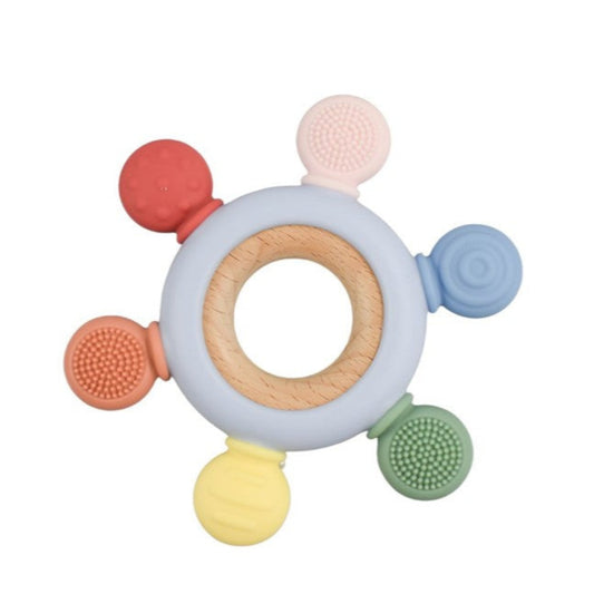 Koala Dream Silicone and Wood Teething Ring