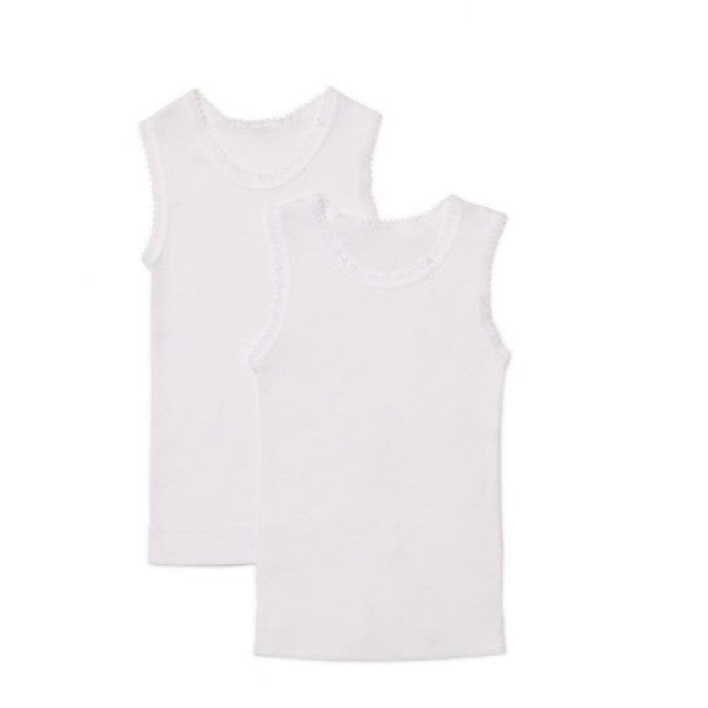 Marquise Singlets 2 Pk White