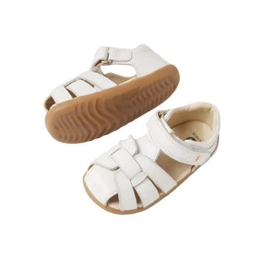 Bobux Step Up - Skip Twist Sandal - White