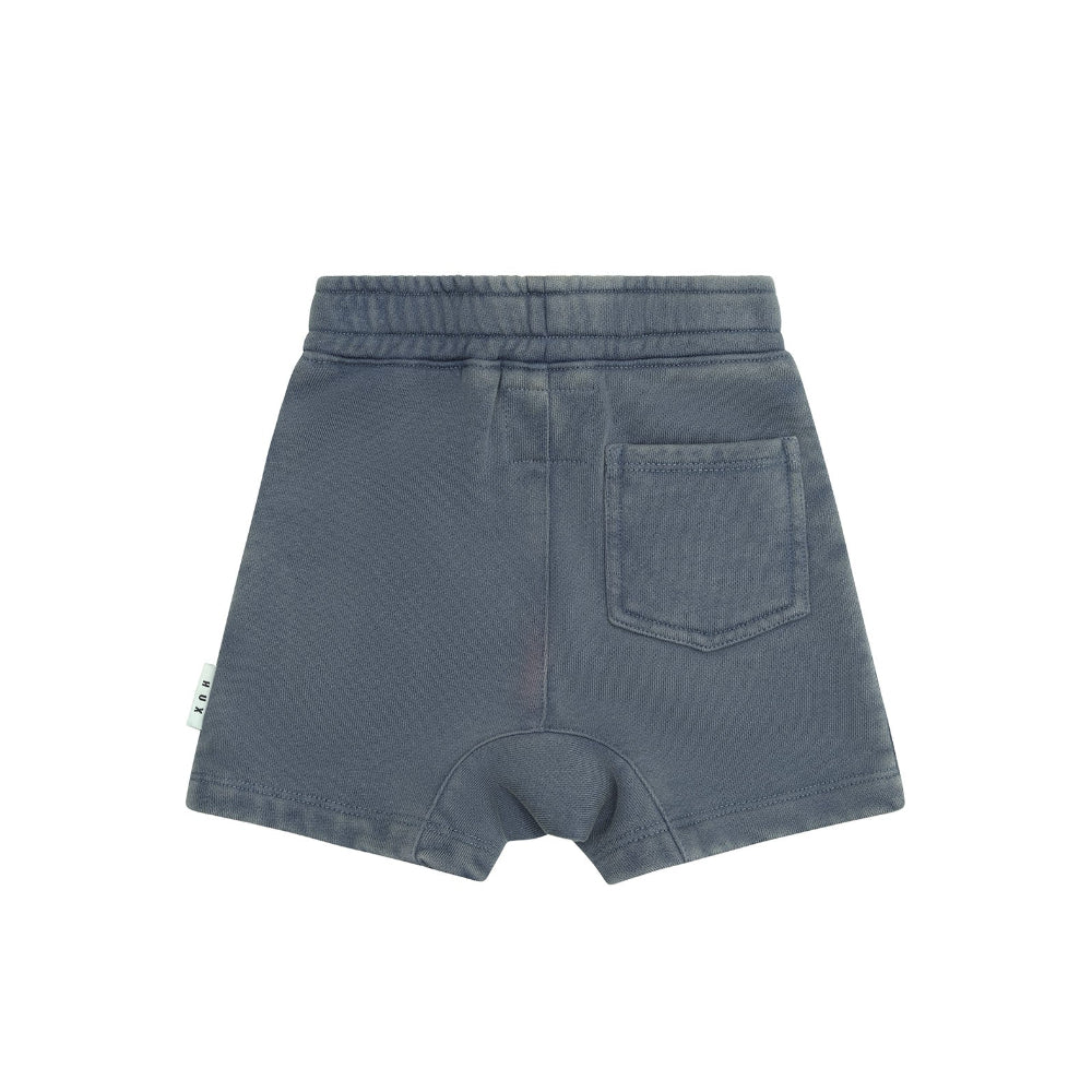 Huxbaby Slouch Short - Washed Navy